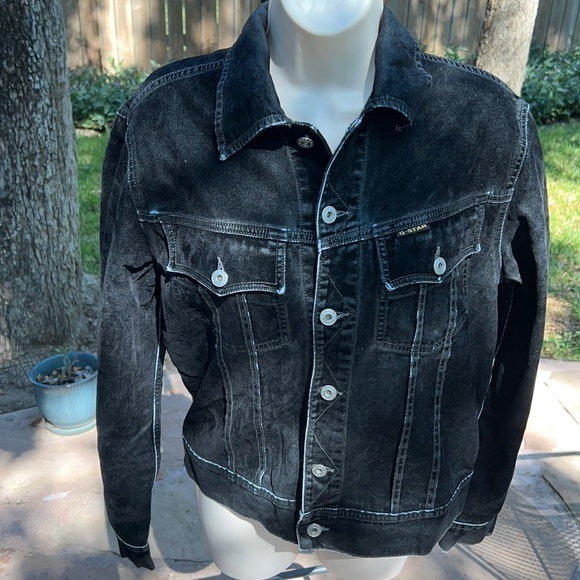 G-Star Other - ▶️ G - STAR ◀️ RAW. Black Velour / Denim Jacket
